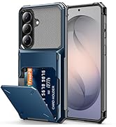 AFGHOA for Samsung S26+ Wallet Case,5 Credit Card Holder for Galaxy S26 Plus,Flip Cover Hidden Co...