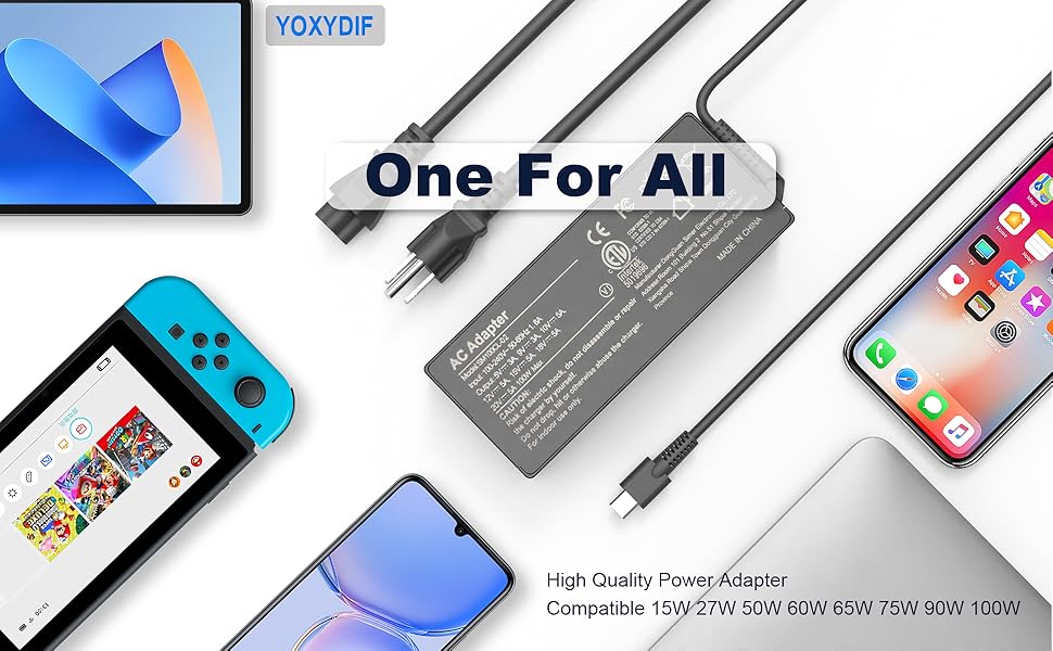 100W USB C Laptop Charger