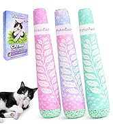 Fokauiwo Catnip Toys for Cats, Kicker Style Cat Toys for Indoor Cats with Extra Strong Catnip, In...