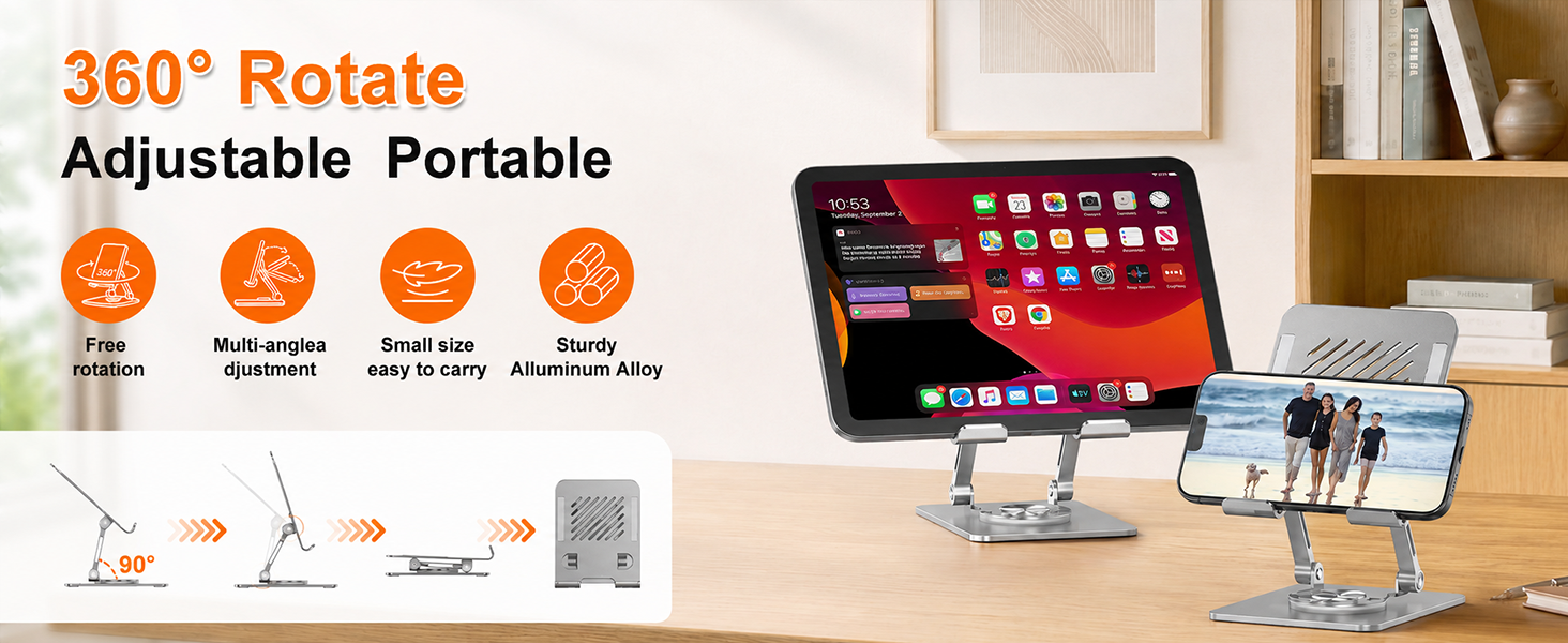 iPad Stand Tablet Stand for Desk