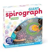 Spirograph Giant Outdoor Jumbo Sidewalk Chalk - Arts and Crafts - Outdoor Activities - Outdoor To...