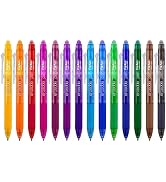 ParKoo Retractable Erasable Gel Pens Clicker 14 Colors, Fine Point 0.7mm, Make Mistakes Disappear...
