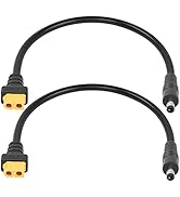 SinLoon XT60 Adapter Cable XT60 Charging Cable XT60 Female Bullet Connector to Male DC 5.5mm X 2....