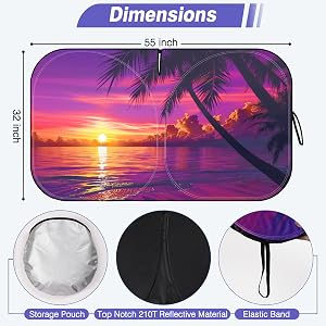 windshield sun shade