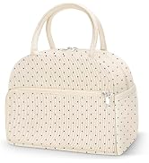 Coobiiya Lunch Bag Lunch Box for Women Men, Reusable Cute Corduroy Lunchbag - Leakproof, Insulate...