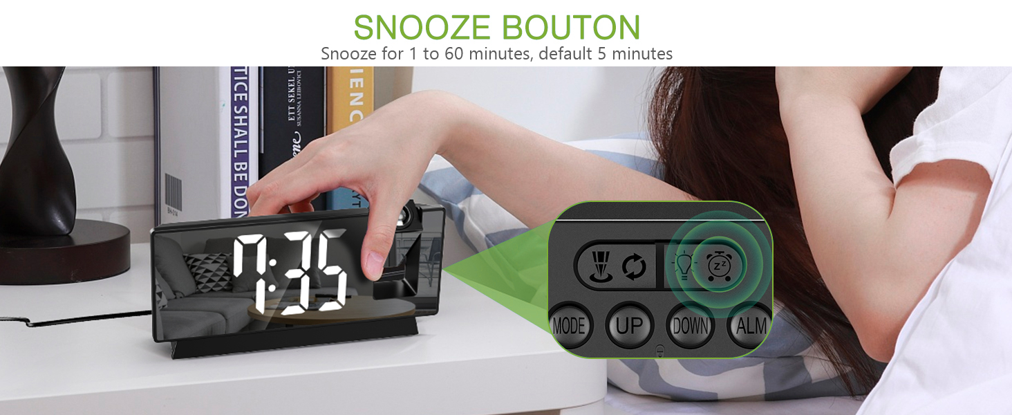 Projection Alarm Clock