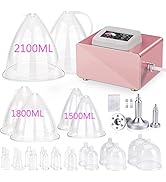 Meifuly Vacuum Therapy Machine, Vacuum Cupping Therapy Sets with 24 Cups(Include 1500, 1800, 2100...