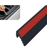 WZP 13Ft Rubber Window Seal, V-Shape Car Door Trim with Adhesive Backing, Soundproof Car Weather ...