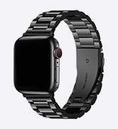 Fullmosa Metal Band with Case for Apple Watch 45/44/42/46/49/41/40/38mm | Fits iWatch Series 11 1...
