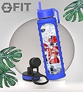 glass water bottles 32 oz glass drinking bottle cute water bottles with straw blue black white pink