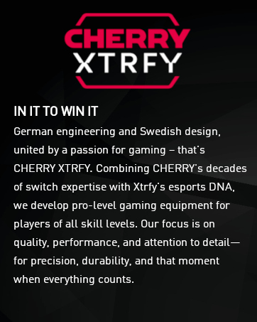 brand story cherry xtrfy one