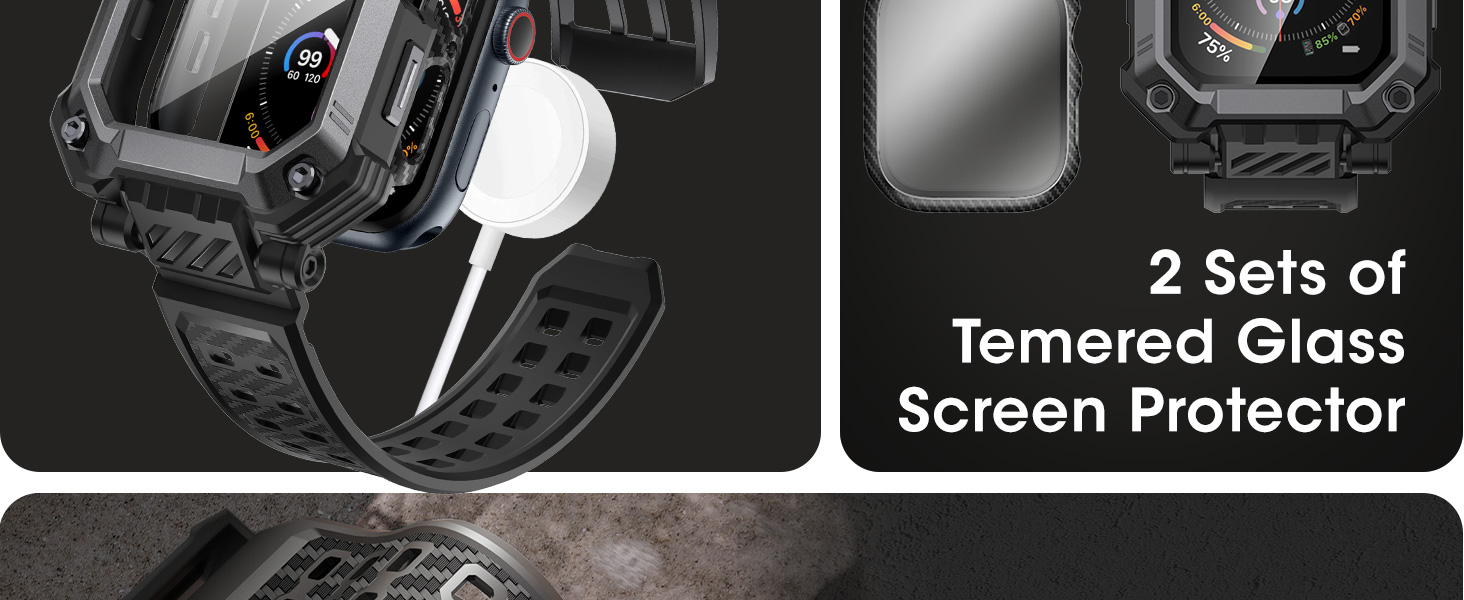 Apple Watch Series 10 Case with Band 46mm