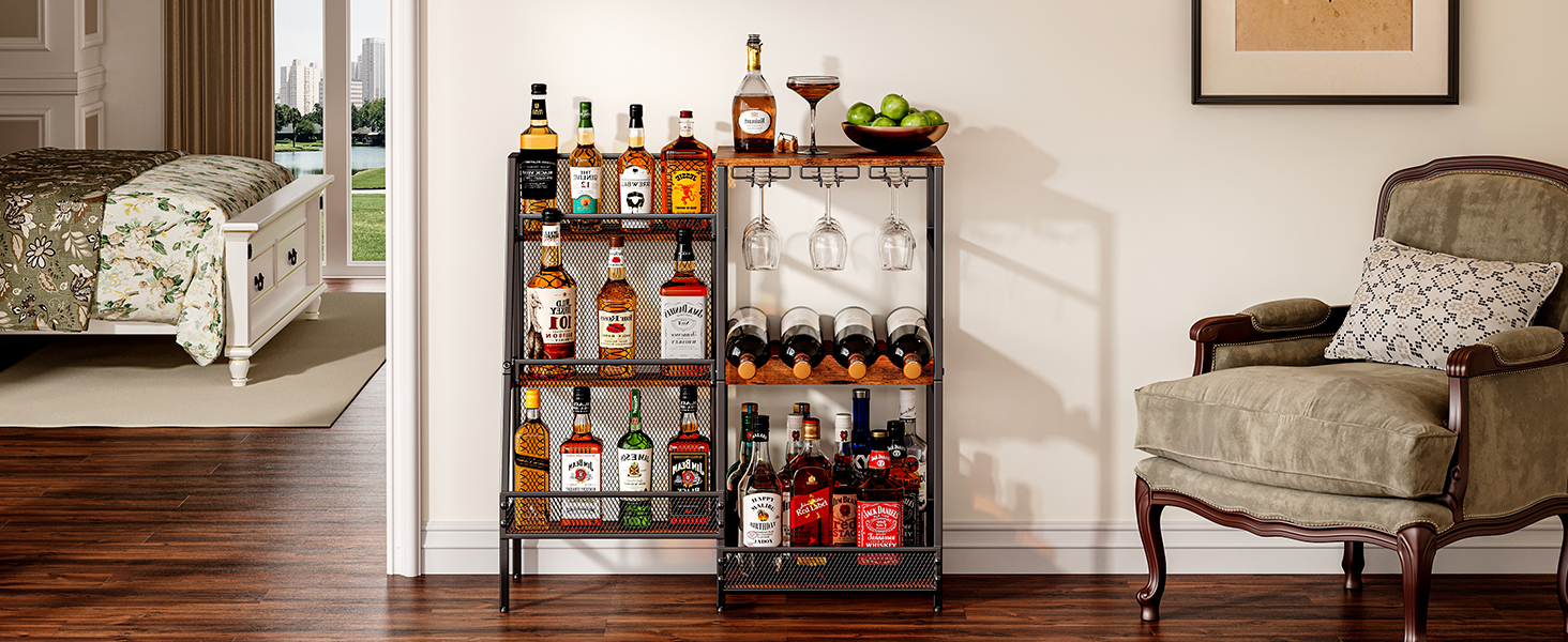 floor free standing wine rack