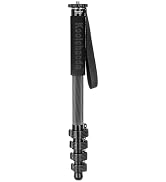 Koolehaoda Camera Monopod Carbon Fiber 17"-65" Photography Monopod | 5 Section, Metal Lever Lock,...