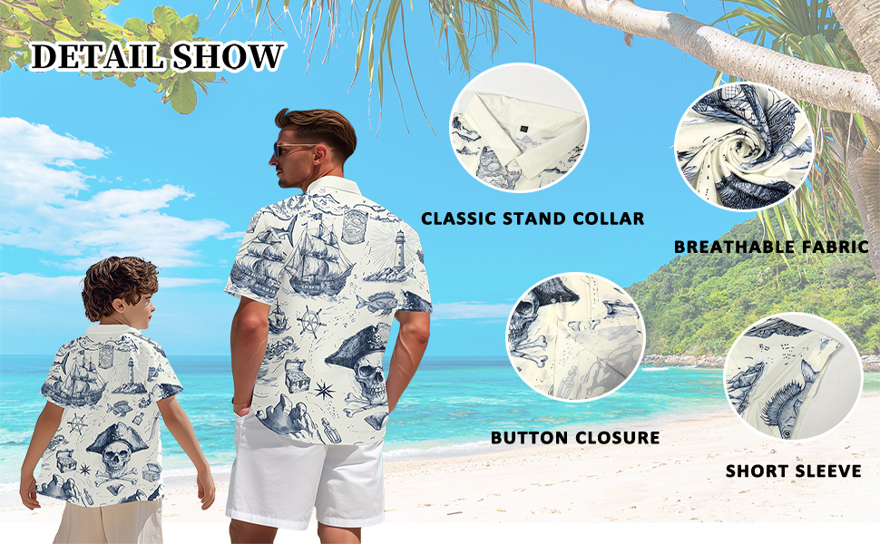 Comfortable and Breathable.This Cruise Shirt is Perfect for The Beach, Vacations, and Parties