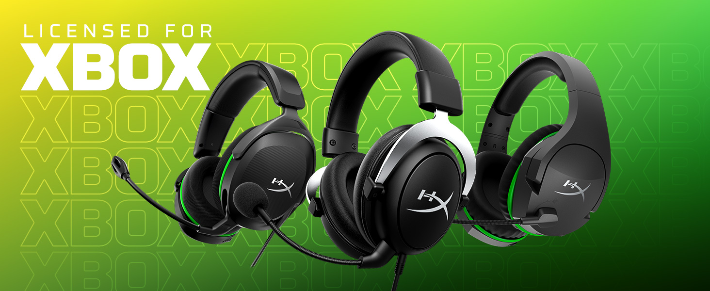 Meet the HyperX Xbox Headsets