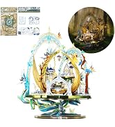 MU Fairy Series 3D Puzzles Metal Model Kits Elf Castle Cinderella Princess DIY Kits for Adults, A...