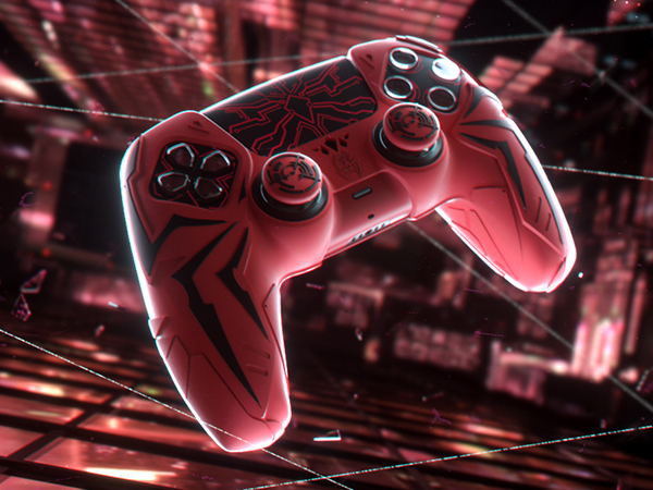 PlayVital Cyber Spider Design Edition Silicone Cover