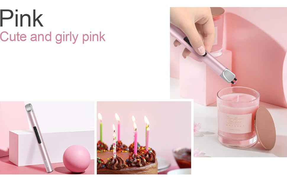 Candle - Cute and Girly pink
