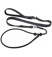 COSOWO Slip Lead Dog Leash with Dual Handles No-Pull Reflective Training Leash with 360° Tangle-F...