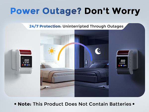 co2 smoke detector combo