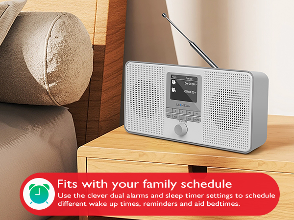 " compact radios & stereos,best wifi radio" " digital radio am fm bluetooth"