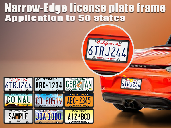 license plate frame