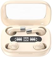 Lunvaxo Mini Wireless Bluetooth Earphones,Sleep and Sports Earphones Set,Discreet in-Ear Earphone...