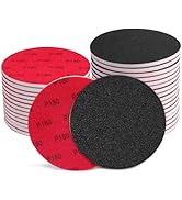 Shineboc 18Pcs 5 Inch Hook and Loop Sanding Sponge Discs 180-3000 Grit Wet Dry Sanding Pads, Foam...