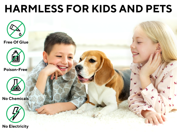 Harmless for kids and pets