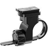 Prasky Bike Flashlight Holder, Bike Torch Clamp 360° Rotatable Bicycle Light Mount Adjustable Hol...