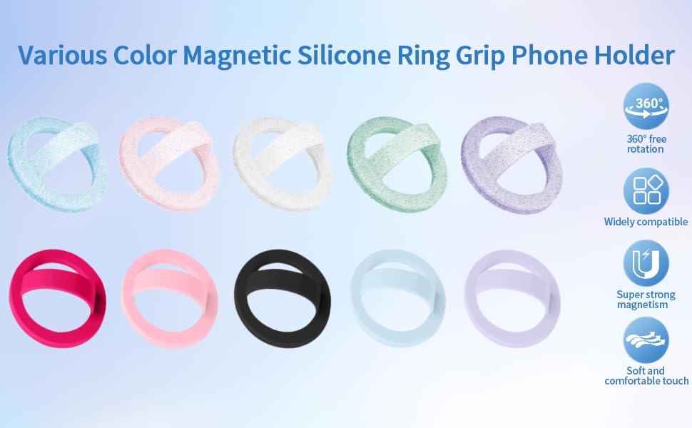 Magnetic Phone Grip Holder
