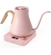 Epeios Electric Kettle, Gooseneck Electric Kettle with ±1°F Temperature Control, 1200W Rapid Heat...