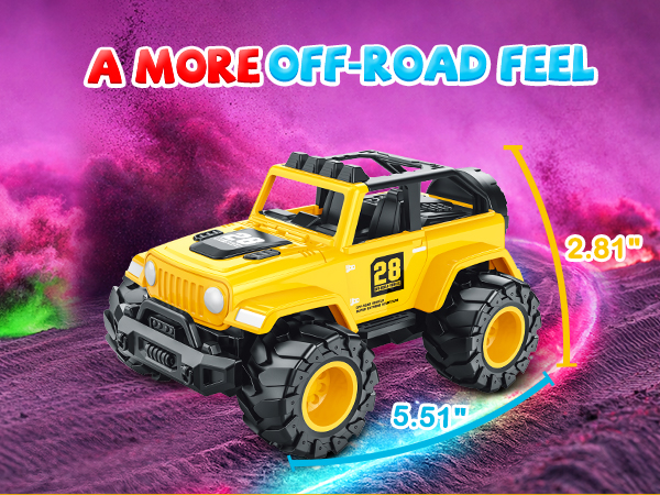 A MORE OFF-ROAD FEEL