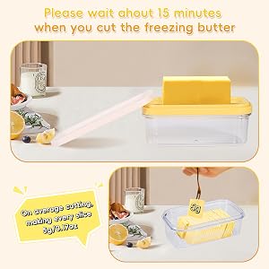 Butter Dish with Cutter Slicer