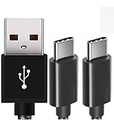 PS5 Controller Charger Cord,2Pack-6.5FT Type C Charging Cable for PS5 Controller,for Xbox Series ...