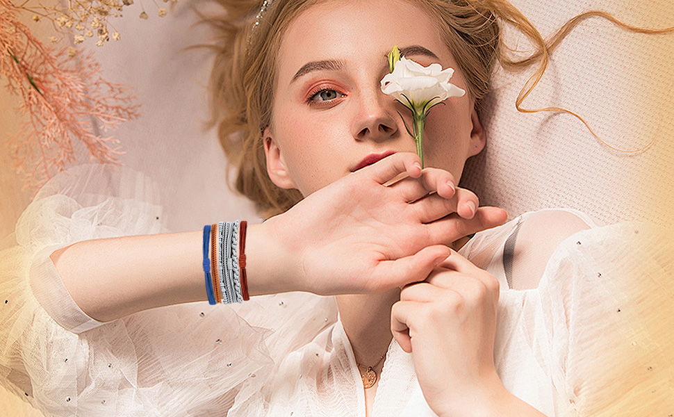 boho hair ties