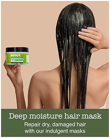 sauce beauty deep moisture hair mask repair dry damaged hair indulgent masks guacamole whip