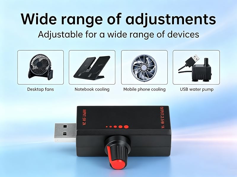 USB Fan Speed Controller