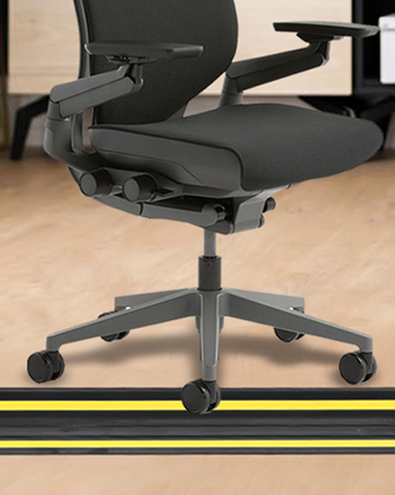Eapele Floor Cord Cover Heavy Duty Cable Protector