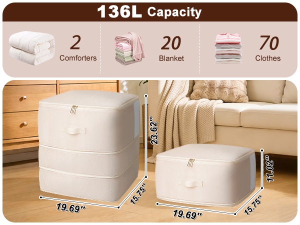 ultra space saving self compression organizer