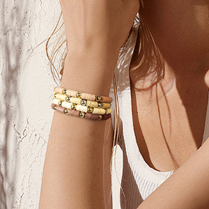 Clay Beads Bracelet