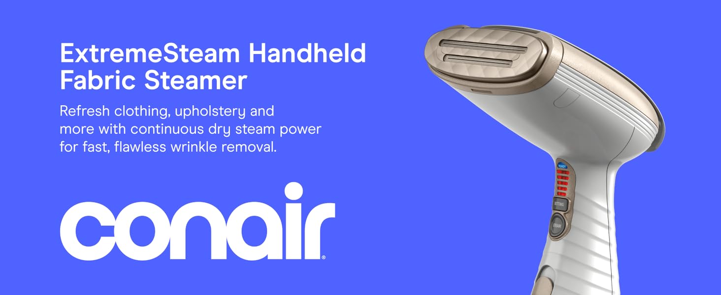 ExtremeSteam Handheld Fabric Steamer