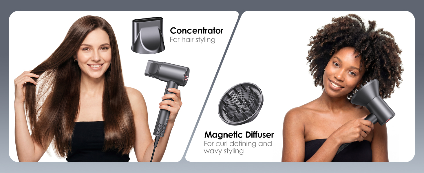 Negative Ions Fast Drying