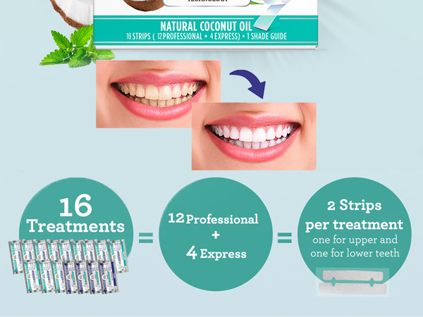 Whitening strips