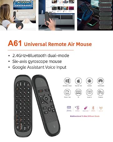 Universal Remote Air Mouse