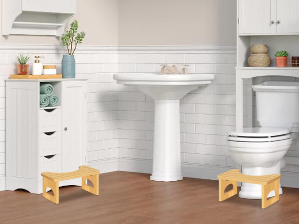 squat poop stool