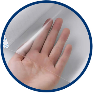 adhesive clear contact paper peel and stick crafts roll liner polypropylene film plastic transparent