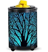 Leyoue Electric Wax Melt Warmer PTC Heating Plate with 7 Colors LED Changing Light Wax Warmer Fra...