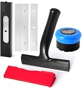 NEWISHTOOL Wallpaper Removal Tool Kit with Wall Paper Perforating Stripper Tool and 6-Inch Blade ...